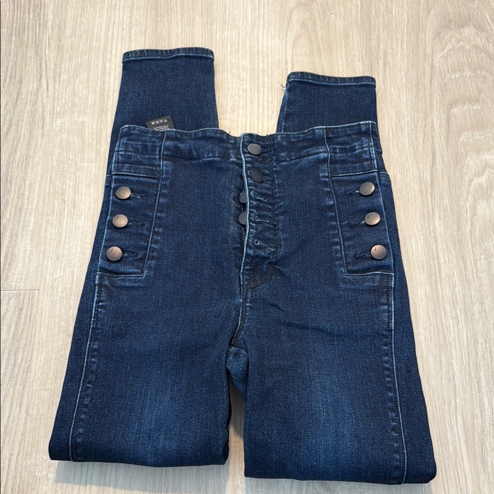 J Brand Dark Wash High Rise Jeans